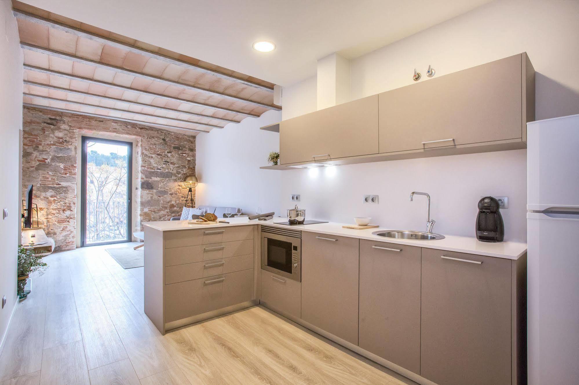 Flateli - Placa Catalunya 22 Girona Eksteriør bilde